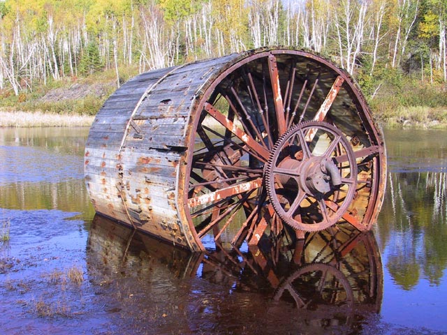 photograph, mine, mining, tailings