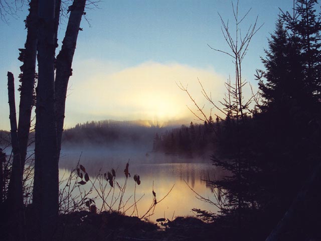 photograph, sunrise, geneva, northern ontario