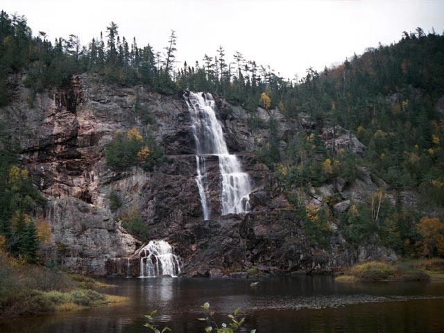 photograph, algoma, algoma central, northern ontario, fall, falls