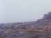 foggy coastline
