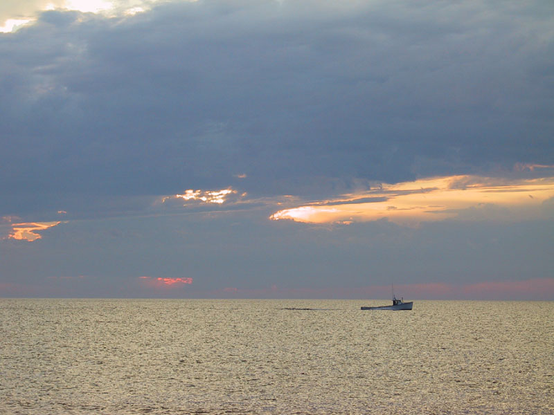 photography, PEI, vacation, canon G1, sunrise, fishing