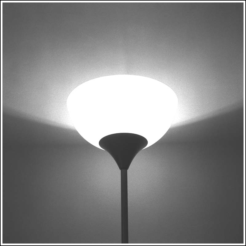 photography, medium format, B&W, IKEA, lamp