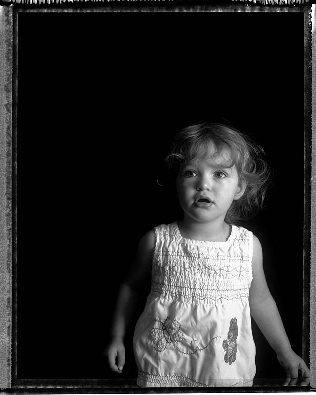 Polaroid, Type 55, scanned, Gemma